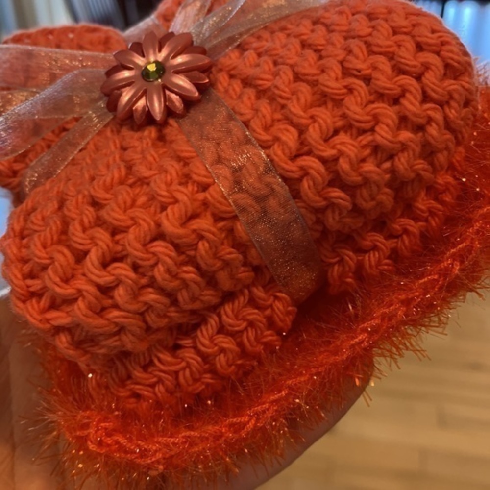 Handmade Knitted Dishcloths 2 plus scrubber